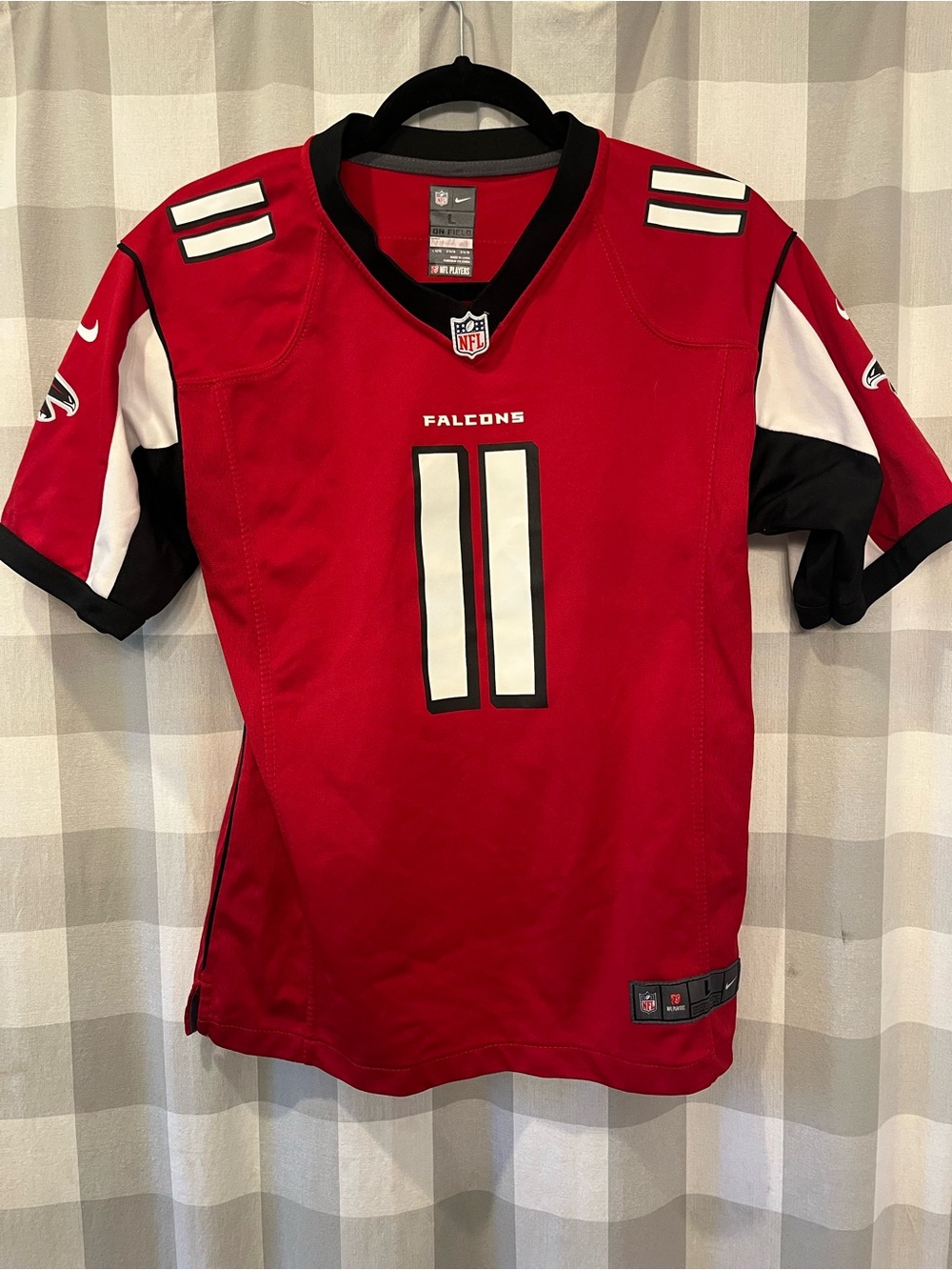 NFL Kids Atlanta Falcons Red #11 Replica Jersey